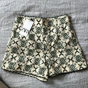 NWT Zara high waisted shorts